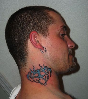 Neck Tattoos For Men